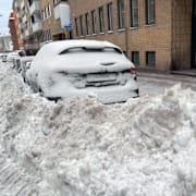 Snö i Stockholm / Christofer Fjellner (M).