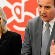 Magdalena Andersson och Stefan Löfven.