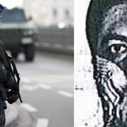 Belgisk polis i samband med att personer som misstänks vara inblandade i attackerna i Paris och Bryssel förhörs. Till vänster: Bild från en id-handling som Belkaid ska ha använt sig av