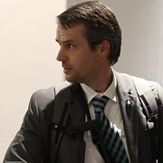 Kristersson / bild från insatsen vid galamiddagen.