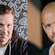 Martin Lorentzon och Daniel Ek, Spotifygrundare.