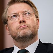 Nikolaj Rybakov, ledare för Jabloko, Rysslands enda krigskritiska parti.