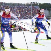 Frida Karlsson och Ebba Andersson i täten.