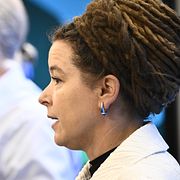 Miljöpartiets språkrör Daniel Helldén och Amanda Lind.