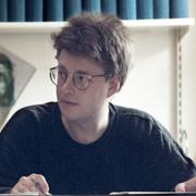 Stieg Larsson år 1980.