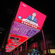 Xi Jinping i sitt nyårstal.