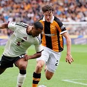 Stroud i matchen mot Manchester United.