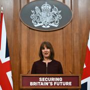 Den brittiska finansministern Rachel Reeves.