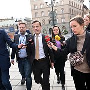 Arkivbild. Moderaternas partiledare Ulf Kristersson.