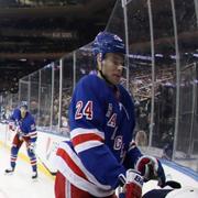 Kaapo Kakko i nattens match mellan New York Rangers och Buffalo Sabres.