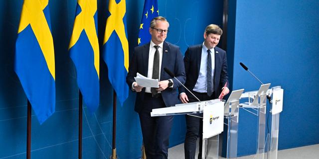 Damberg och Ådahl. Claudio Bresciani/TT