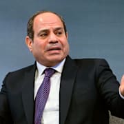 Abdel Fattah al-Sisi.