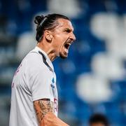 ZLatan under matchen