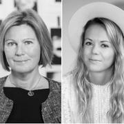 Från vänster: Jeanette Andersson, Sofie Lindblom och Fredrik Franke.