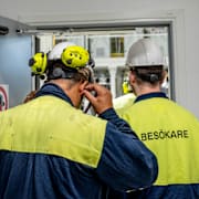 Arkivbild: Anställda i Torslanda. 