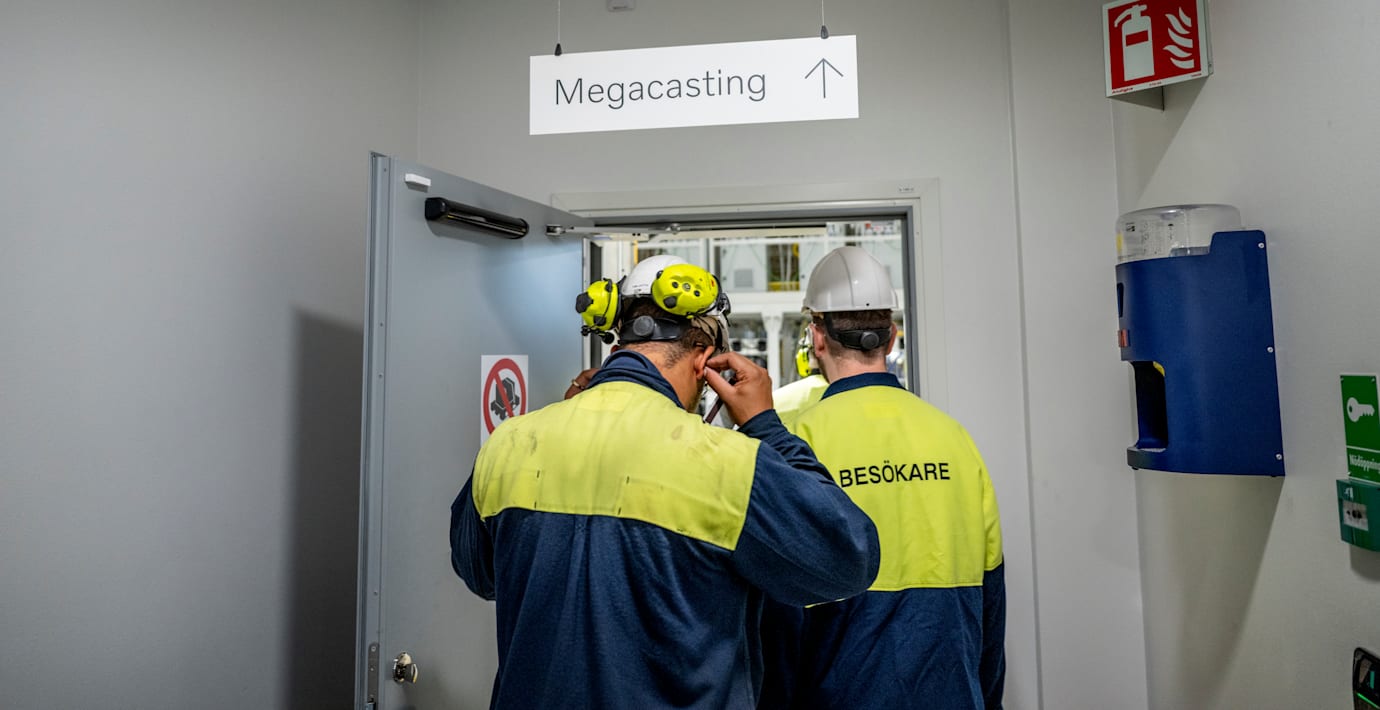 Arkivbild: Anställda i Torslanda. 