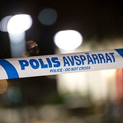 Arkivbild, polisavspärrning.