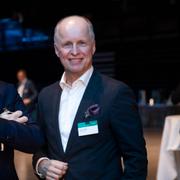 Arkivbild: Tieto Evrys vd Kimmo Alkio (th) tillsammans med Christian Pedersen, chef för Tieto Evry Create. 