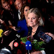 Socialdemokraternas partiledare Magdalena Andersson.
