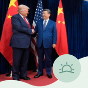 Trump och Xi i natt.