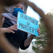 Demonstrationer mot dödsstraffet i huvudstaden Kuala Lumpur.  Vincent Thian / AP