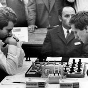 Boris Spasskij och Bobby Fischer.