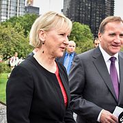 Margot Wallström/Stefan Löfven.