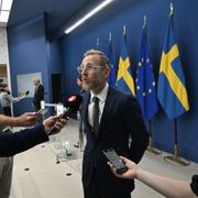 Socialminister Jakob Forssmed (KD) höll en pressträff tillsammans med Folkhälsomyndigheten för att informera om läget kring mpox.