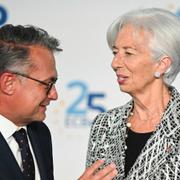 Bundesbankchefen Joachim Nagel och ECB-chefen Christine Lagarde.