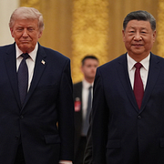 Trump och Xi/Dukning vid hedersmiddagen.