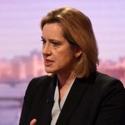 Brittiska inrikesministern Amber Rudd.