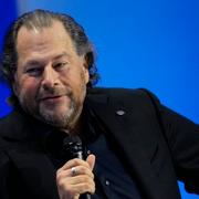 Salesforces vd Marc Benioff. 