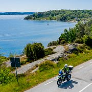 MC-polis i Stenungsund.