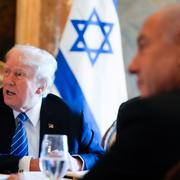 President Donald Trump och Israels premiärminister Benjamin Netanyahu under ett möte i juli 2024.