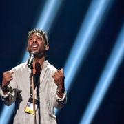 John Lundvik repeterar sin låt My turn.