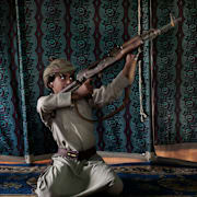 Tidigare barnsoldat i Jemen.