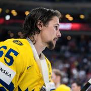 Erik Karlsson under hockey-VM.