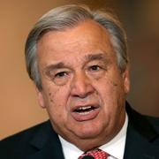 FN:s generalsekreterare António Guterres. 