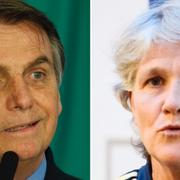 Jair Bolsonaro/Pia Sundhage. 