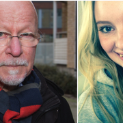 Sven-Erik Alhem till vänster, Ida Johansson till höger.