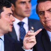 Moro och Bolsonaro. 