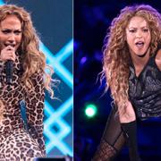 Jennifer Lopez och Shakira.