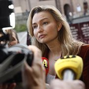 Kristdemokraternas partiledare Ebba Busch (KD).