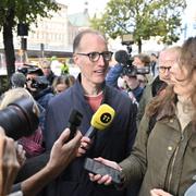 Jan Jönsson (L) inför ett partistyrelsemöte den 10 oktober.