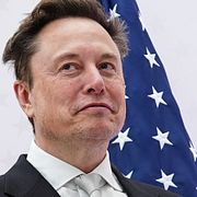 Elon Musk och Donald Trump. Arkivbild.