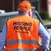 Missing People deltar i sökningsarbetet.