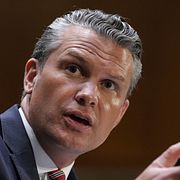 USA:s försvarsminister Pete Hegseth.