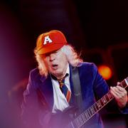 Gitarristen Angus Young.