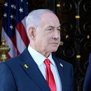 Israels premiärminister Benjamin Netanyahu och USA:s president Donald Trump under ett möte i USA i december 2025.