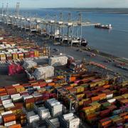 London Gateway Port, en av alla hamnar som drivs av DP